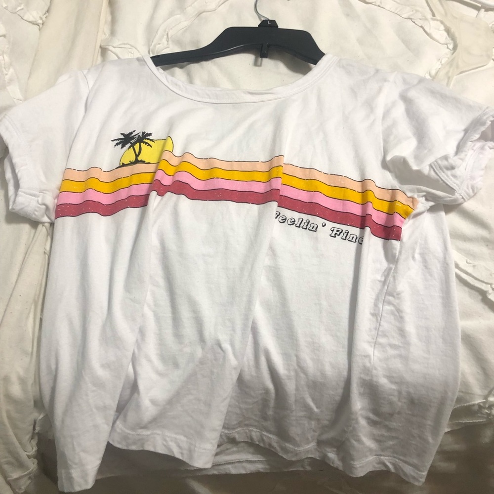 feeling fine crop top